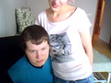 Russian College Couple Record First Webcam Sex